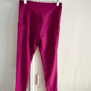 Old Navy Active High-Rise Leggings in Magenta